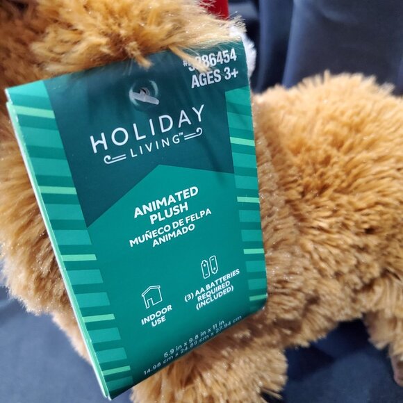 Gemmy Christmas DANCING HIGHLAND COW animated musical Bust a Moo ve plush Lowes - Picture 3 of 5